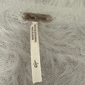 Free People Soft Gray Knit cardigan